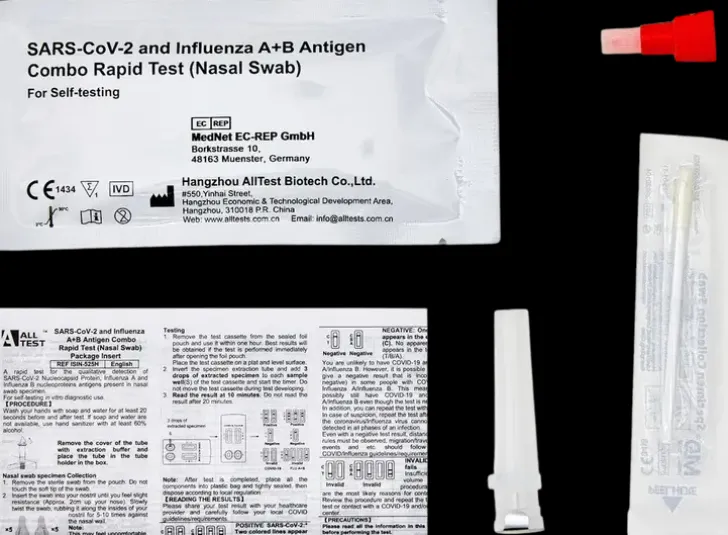Alltest Covid-Influenssa Kotitesti 1Kpl