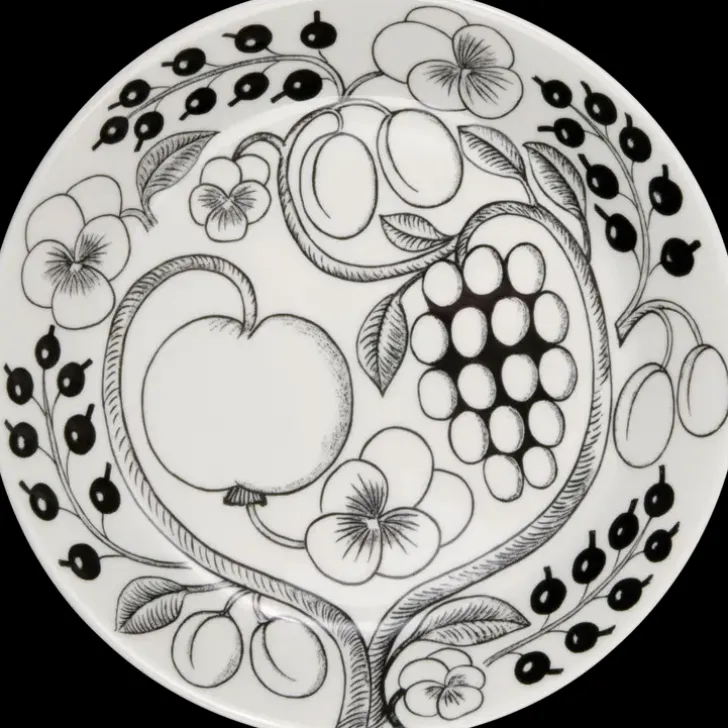 Arabia Paratiisi Lautanen 21 Cm, Musta