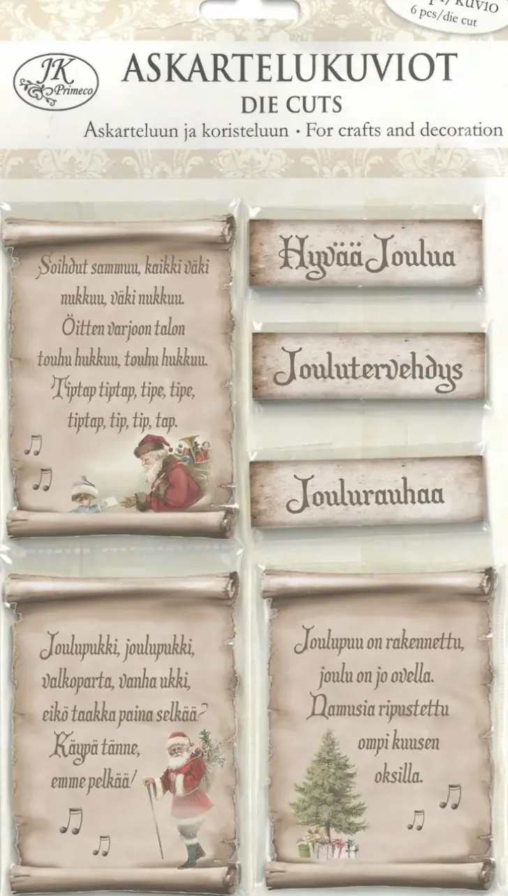 Askartelukuvio Joululaulut Nostalgia