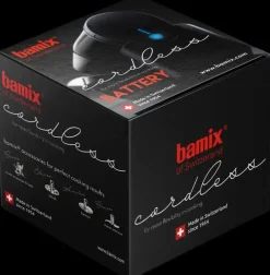 Bamix Cordless Ladattavan Sauvasaekoittimen Akku, Musta