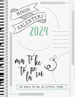 Burde Kalenteri 2024 Scribble Ii A5