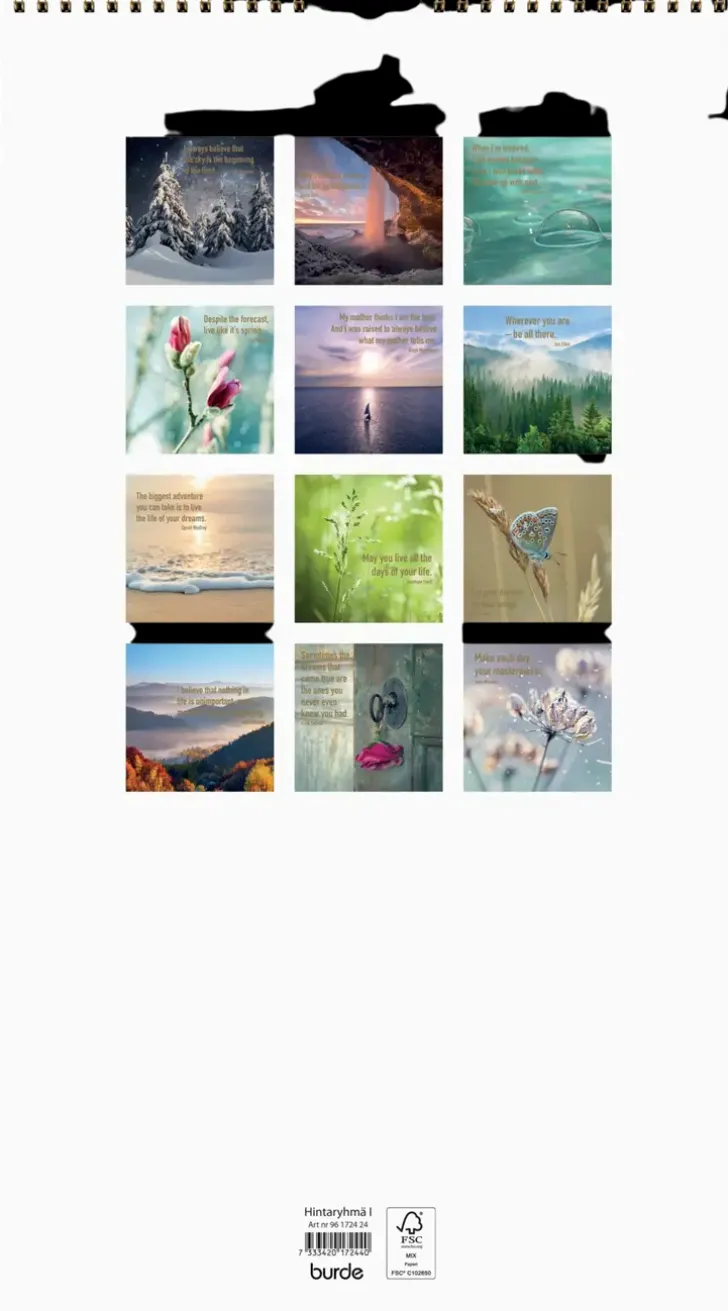 Burde Seinakalenteri 2024 Dream & Do