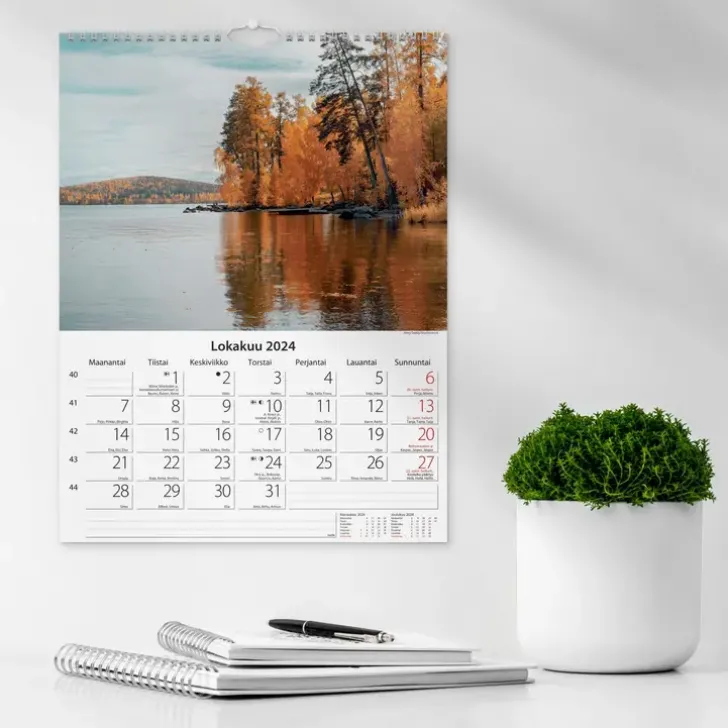 Burde Seinakalenteri 2024 Luonto