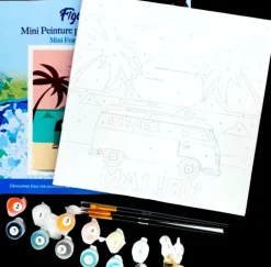 Figuredart Mini Numeromaalaus City