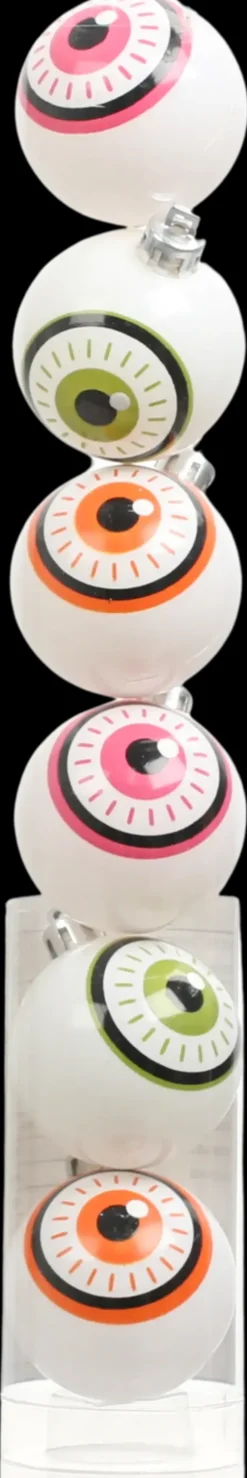 Halloween-Koristepallo Silma 45 Mm 6 Kpl