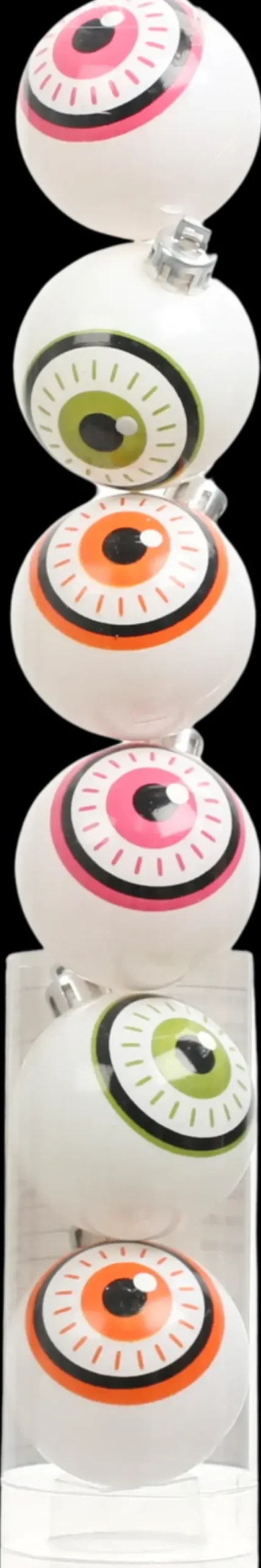 Halloween-Koristepallo Silma 45 Mm 6 Kpl