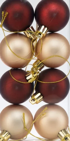 Joulupallo 4 Cm Matta 8 Kpl