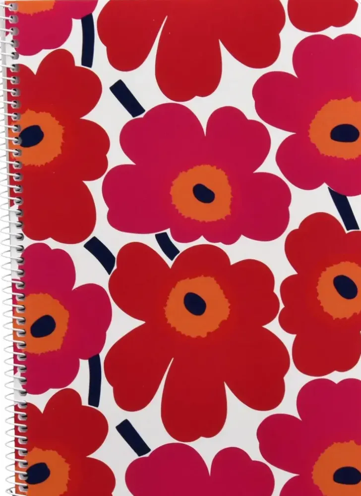 Karto Marimekko Kierrevihko A5/40 Unikko Punainen