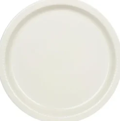 Kultakeramiikka Aito Matala Lautanen Valkoinen 25Cm