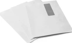 Luontevat Ikkunakirjekuoria E5 Valkoinen 20Kpl