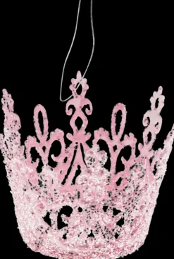 75Mm Filigraanikruunu Rosaglitteri