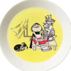 Moomin Arabia Finland Muumi Miisa Lautanen 19 Cm Keltainen