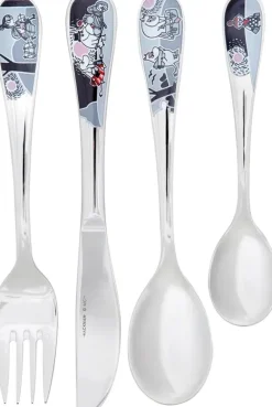 Moomin Arabia Hackman Muumi Lasten Aterinsetti Seikkailu Muutto 4-Osainen