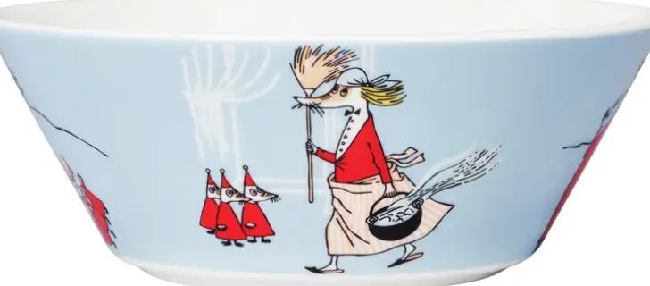 Moomin Arabia Muumi Kulho Vilijonkka 15 Cm Harmaa