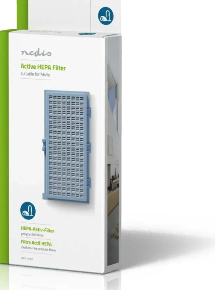 Nedis Aktiivihiili Hepa-Suodatin Vcfi214Hep Miele S3Xx-S8Xx Sarjan Imureihin