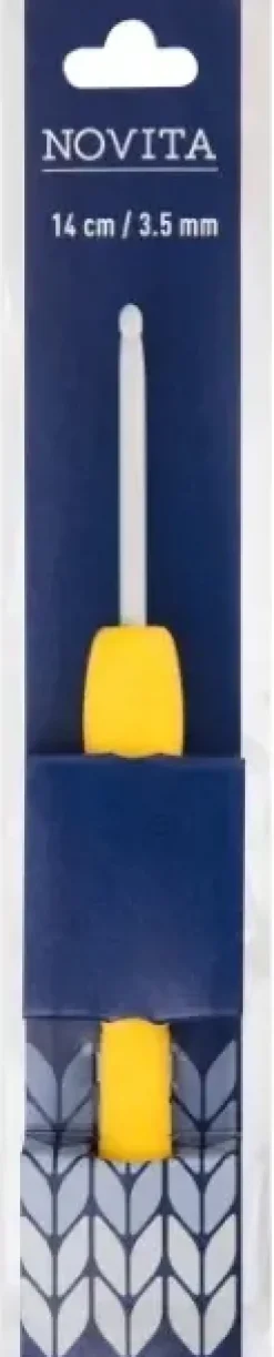 Novita Ergonominen Virkkuukoukku 14 Cm 3,5 Mm