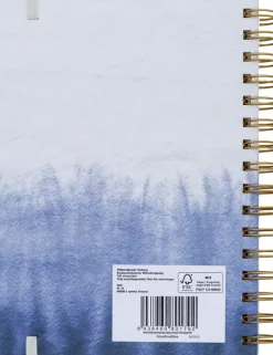 Poytakalenteri A5 Kierresidottu, Sininen