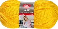Prym Red Heart Neulelanka Soft Akryyli 100G Keltainen