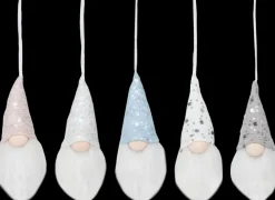 Roikkuva Tonttu Kristalli 16 Cm, Erilaisia