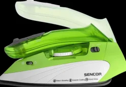 Sencor Matkasilitysrauta Kulkee Helposti Ja Vaivatta Mukana. 1.100W Ja Keraaminen Pohjalevy Takaavat Hyva Silitystuloksen. Pitka 1,9M Johto, Drip-Stop Ja Pysty Hyory -Toiminnot.