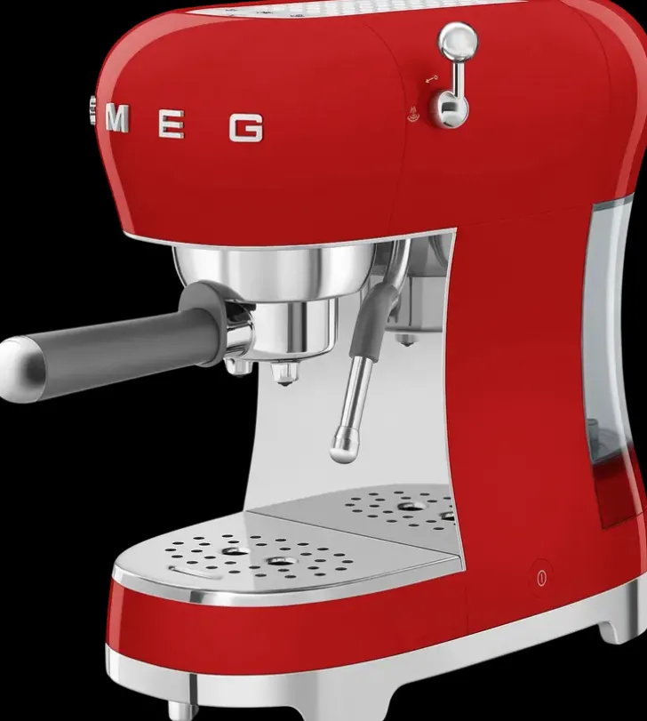 Smeg Ecf02Rdeu Espressokeitin, Punainen