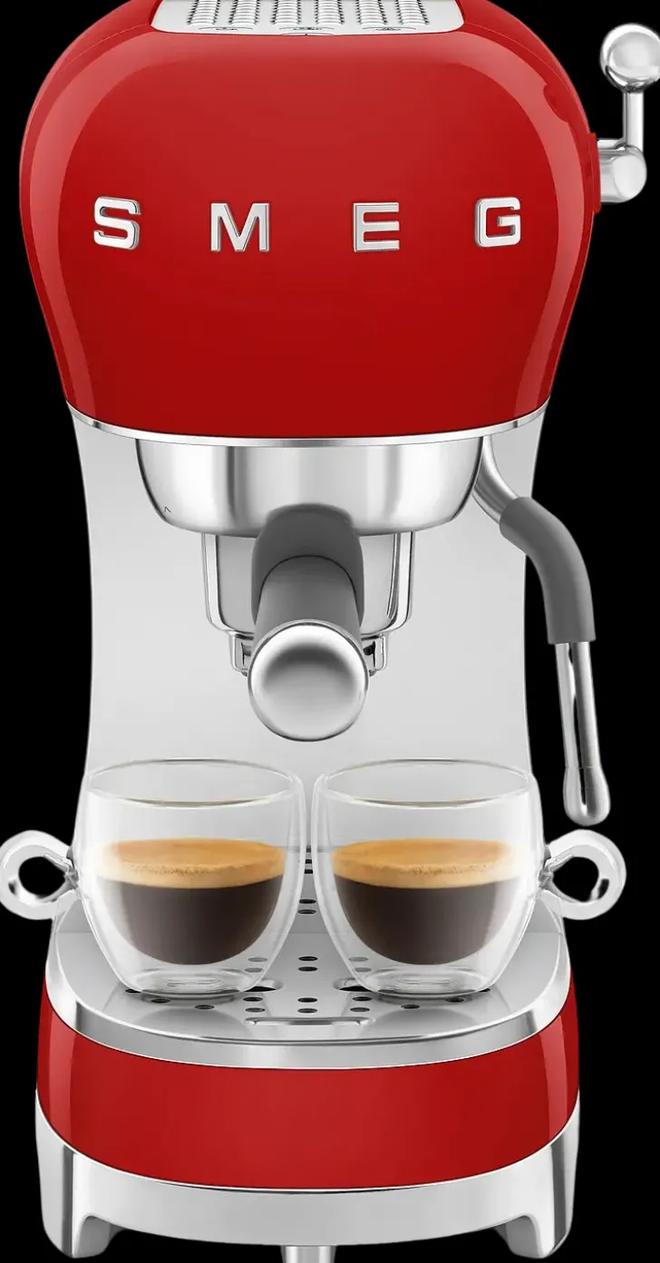 Smeg Ecf02Rdeu Espressokeitin, Punainen