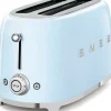 Smeg Tsf02Pbeu 4-Viipaleen Leivanpaahdin Pastellinsininen