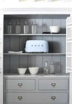 Smeg Tsf02Pbeu 4-Viipaleen Leivanpaahdin Pastellinsininen