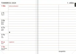 Taskukalenteri Ajastaika, Tummansininen