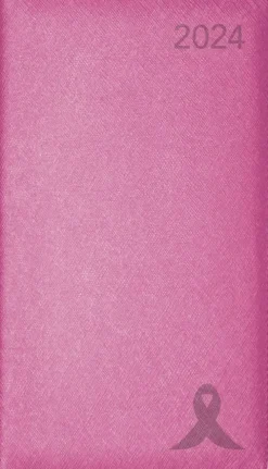 Taskukalenteri Roosa Nauha 2024 Pinkki