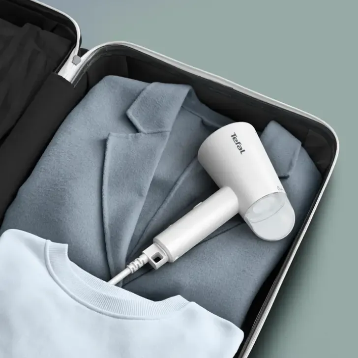 Tefal Origin Travel Taittuva Vaatehoyrystin Harmaa Dt1020E1