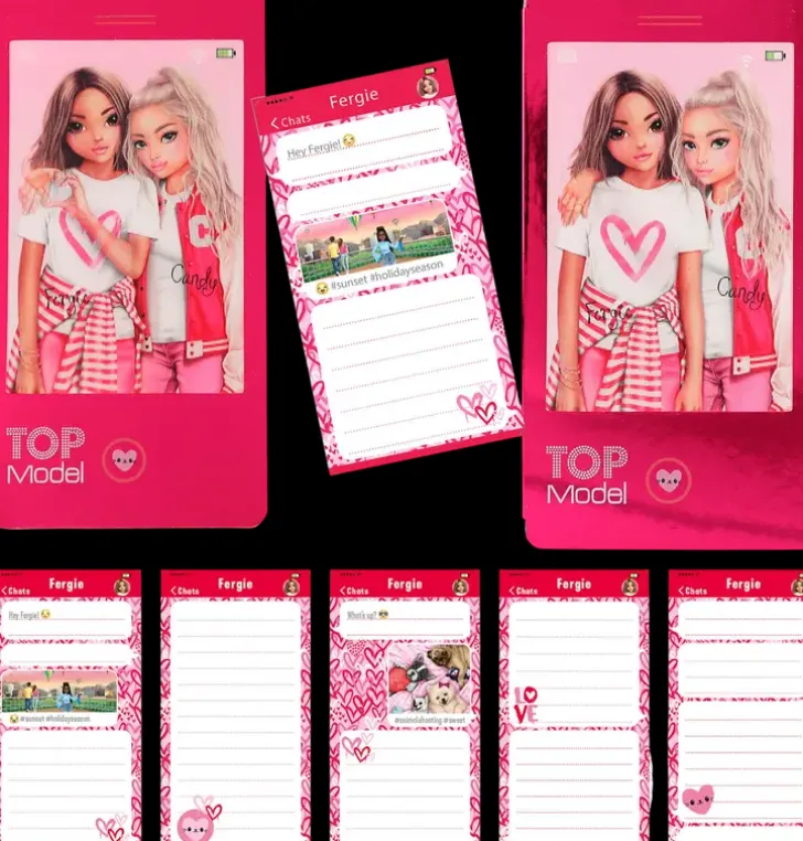 Topmodel 3D Muistikirja