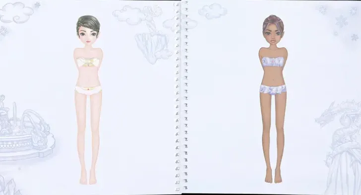 Topmodel Dress Me Up Tarrakirja Fantasy