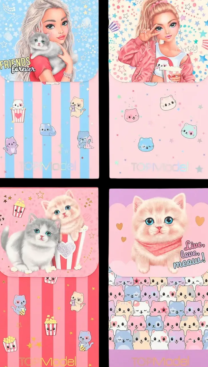 Topmodel Muistilehtio Magneettikiinnityksella Cutie Star