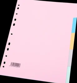 Valilehti A4 1-5 Jakoinen Varillinen